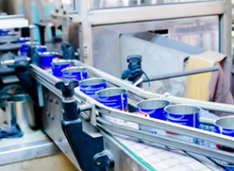 Three-piece cans production line